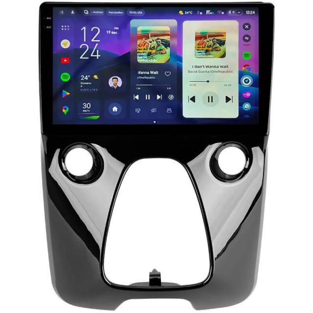 Radio samochodowe Teyes CC4 Pro 2k 8+128 Gb Peugeot 108 / Toyota Aygo B40 2014-2021 (F1) 10"