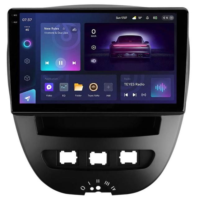 Radio samochodowe Teyes CC3 2k 4+64 Gb Peugeot 107 / Toyota Aygo 2005-2014 10"
