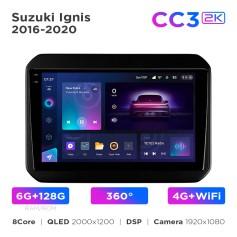 Radio samochodowe Teyes CC3 2k 6+128 Gb 360° Suzuki Ignis 2016-2020 9