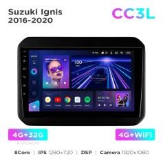Radio samochodowe do Suzuki Ignis 2016-2020 Teyes CC3L 4+32 Gb 9"