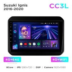 Radio samochodowe Teyes CC3L 4+64 Gb Suzuki Ignis 2016-2020 9"