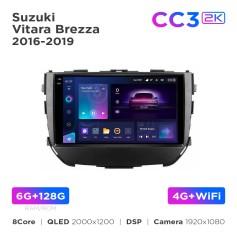 Radio samochodowe do Suzuki Vitara Brezza 2016-2019 Teyes CC3L 4+32 Gb 9"
