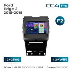 Radio samochodowe Teyes CC4 Pro 2k 12+256 Gb Ford Edge 2 2015-2018 (F2) 9"