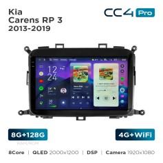 Radio samochodowe Teyes CC4 Pro 2k 8+128 Gb Kia Carens RP 3 2013-2019 9"