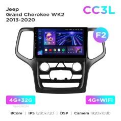 Radio samochodowe do Jeep Grand Cherokee WK2 2013-2020 (F2) Teyes CC3L 4+32 Gb 9"