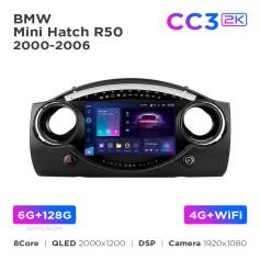 Radio samochodowe Teyes CC3 2k 6+128 Gb BMW Mini Hatch R50 2000-2006 9
