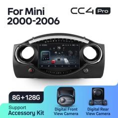 Radio samochodowe Teyes CC4 Pro 2k 8+128 Gb BMW Mini Hatch R50 2000-2006 9"