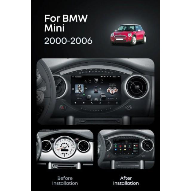 Radio samochodowe Teyes CC4 Pro 2k 8+128 Gb BMW Mini Hatch R50 2000-2006 9"