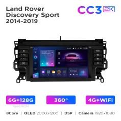 Radio samochodowe Teyes CC3 2k 6+128 Gb 360° Land Rover Discovery Sport 2014-2019 9"