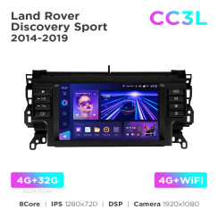 Radio samochodowe do Land Rover Discovery Sport 2014-2019 Teyes CC3L 4+32 Gb 9"