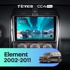 Radio samochodowe Teyes CC4 Pro 2k 12+256 Gb Honda Element YH 2002-2011 10"