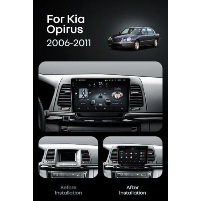 Radio samochodowe Teyes CC4 Pro 2k 8+128 Gb Kia Opirus GH 2006-2011 9"