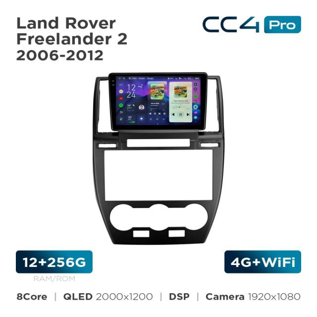 Radio samochodowe Teyes CC4 Pro 2k 12+256 Gb Land Rover Freelander 2 2006-2012 9"