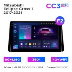 Radio samochodowe Teyes CC3 2k 6+128 Gb 360° Mitsubishi Eclipse Cross 1 2017-2021 (F2) 10"