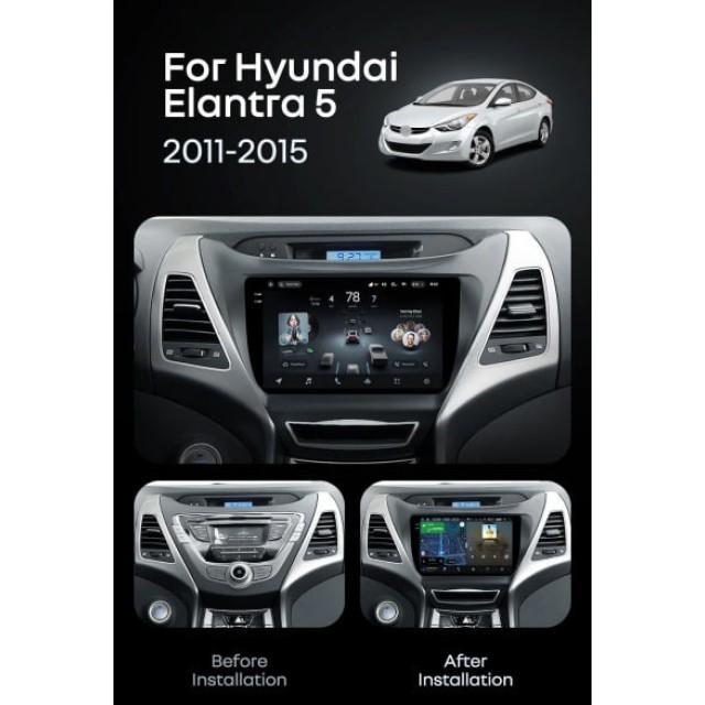 Radio samochodowe Teyes CC4 Pro 2k 8+128 Gb Hyundai Elantra 5 JK GD MD UD 2010-2016 (F2) 9"