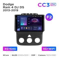 Radio samochodowe Teyes CC3 2k 4+64 Gb Dodge Ram 4 DJ DS 2013-2019 (F2) 9