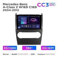 Radio samochodowe Teyes CC3 2k 6+128 Gb 360° Mercedes-Benz A-Class 2 W169 C169 2004-2012 9