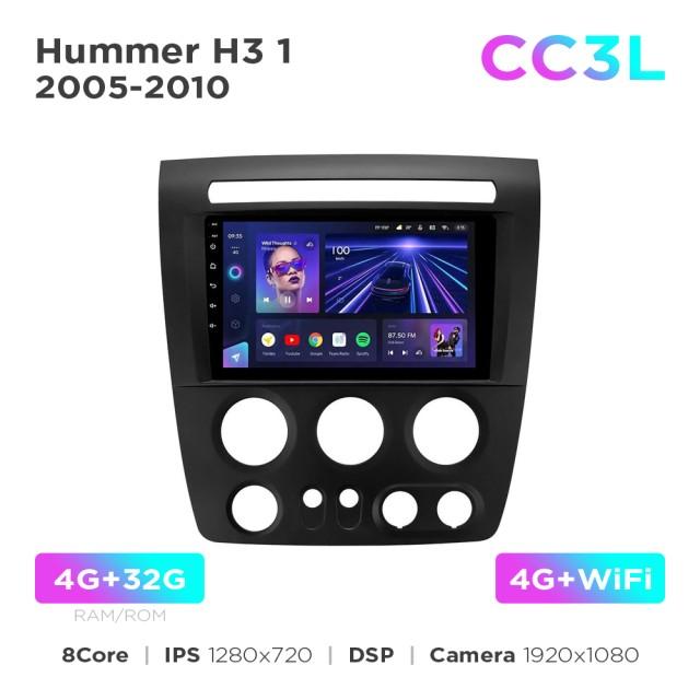 Radio samochodowe do Hummer H3 1 2005-2010 Teyes CC3L 4+32 Gb 9"