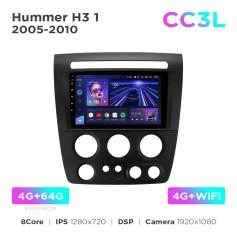 Radio samochodowe Teyes CC3L 4+64 Gb Hummer H3 1 2005-2010 9"
