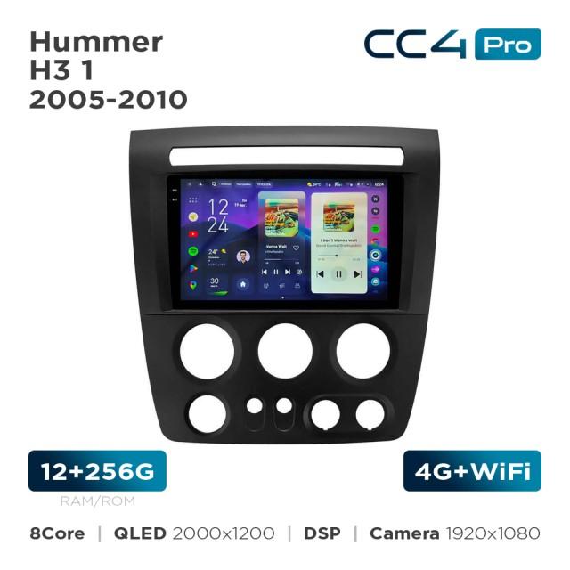 Radio samochodowe Teyes CC4 Pro 2k 12+256 Gb Hummer H3 1 2005-2010 9"