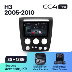 Radio samochodowe Teyes CC4 Pro 2k 8+128 Gb Hummer H3 1 2005-2010 9"