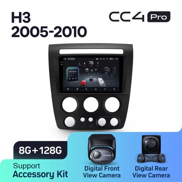 Radio samochodowe Teyes CC4 Pro 2k 8+128 Gb Hummer H3 1 2005-2010 9"