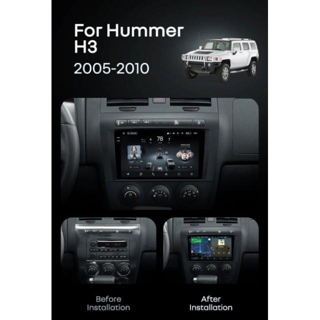 Radio samochodowe Teyes CC4 Pro 2k 8+128 Gb Hummer H3 1 2005-2010 9"