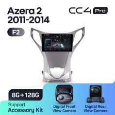 Radio samochodowe Teyes CC4 Pro 2k 8+128 Gb Hyundai Azera 2 2011-2014 9"
