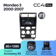 Radio samochodowe Teyes CC4 Pro 2k 8+128 Gb Ford Mondeo 3 2000-2007 (F1) 9"