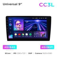 Radio samochodowe uniwersalne Teyes CC3L 4+64 Gb 9"