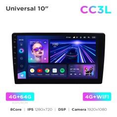 Radio samochodowe uniwersalne Teyes CC3L 4+64 Gb 10"