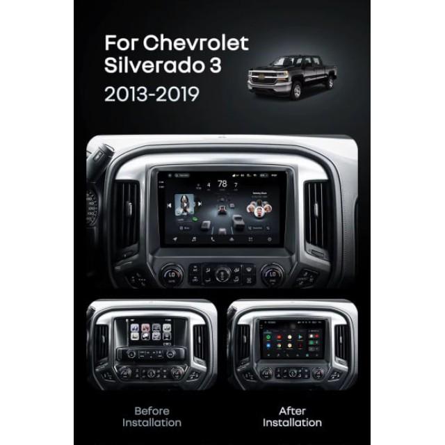 Radio samochodowe Teyes CC4 Pro 2k 8+128 Gb Chevrolet Silverado 3 GMTK2 2013-2019 10"