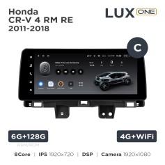 Radio samochodowe Teyes LUX ONE 6+128 Gb Honda CR-V 4 RM RE 2011-2018 (C) 12.3"