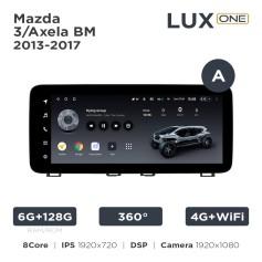 Radio samochodowe Teyes LUX ONE 6+128 Gb 360° Mazda 3 / Axela BM 2013-2017 (A) 12.3"