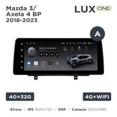 Radio samochodowe Teyes LUX ONE 4+32 Gb Mazda 3 / Axela 4 BP 2018-2023 (A) 12.3"