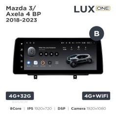 Radio samochodowe Teyes LUX ONE 4+32 Gb Mazda 3 / Axela 4 BP 2018-2023 (B) 12.3"