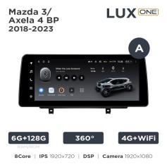 Radio samochodowe Teyes LUX ONE 6+128 Gb 360° Mazda 3 / Axela 4 BP 2018-2023 (A) 12.3"