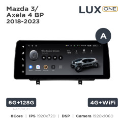 Radio samochodowe Teyes LUX ONE 6+128 Gb Mazda 3 / Axela 4 BP 2018-2023 (A) 12.3"