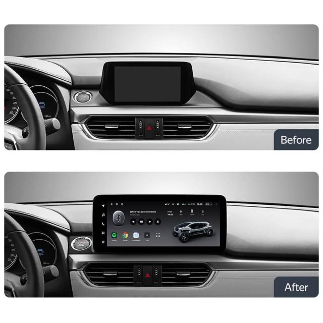 Radio samochodowe Teyes LUX ONE 4+32 Gb Mazda 6 / Atenza 3 GJ GL 2015-2018 (A) 12.3"
