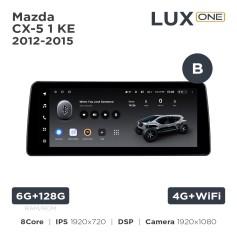 Radio samochodowe Teyes LUX ONE 6+128 Gb Mazda CX-5 1 KE 2012-2015 (B) 12.3"