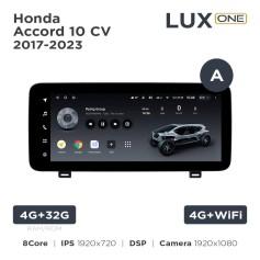 Radio samochodowe Teyes LUX ONE 4+32 Gb Honda Accord 10 CV 2017-2023 (A) 12.3"