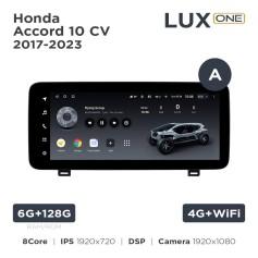 Radio samochodowe Teyes LUX ONE 6+128 Gb Honda Accord 10 CV 2017-2023 (A) 12.3"