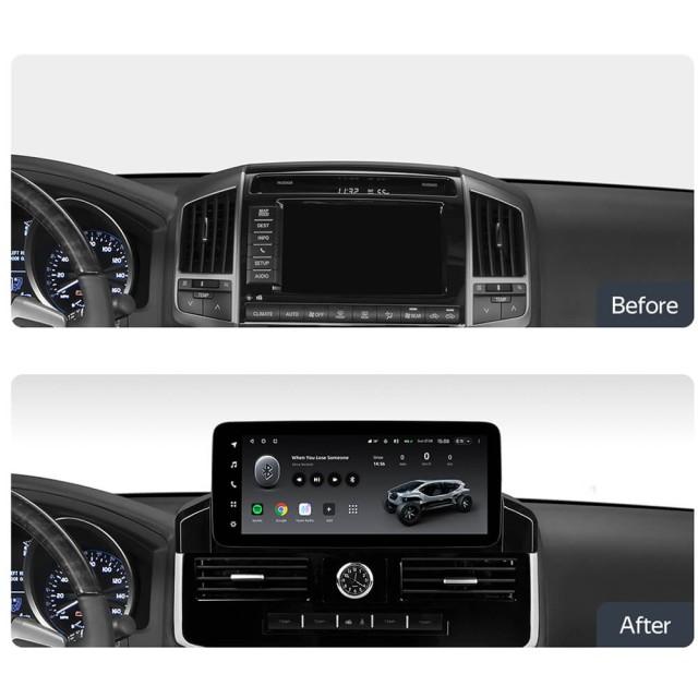 Radio samochodowe Teyes LUX ONE 6+128 Gb Toyota Land Cruiser 200 11 2007-2015 (C) 12.3"