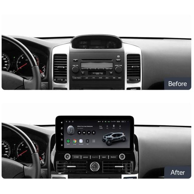 Radio samochodowe Teyes LUX ONE 6+128 Gb Toyota Land Cruiser Prado 120 3 / Lexus GX470 J120 2002-2009 12.3"