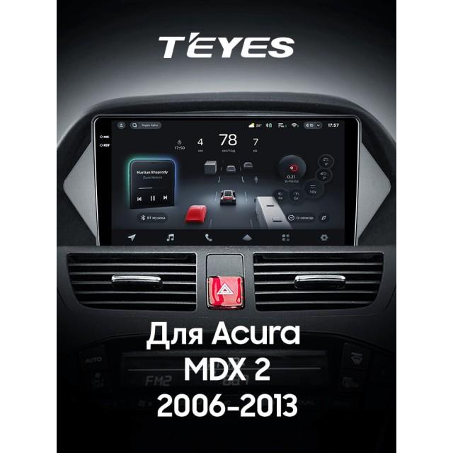 Radio samochodowe Teyes CC4 Pro 2k 12+256 Gb Acura MDX YD2 2 2006-2013 9"