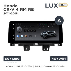 Radio samochodowe Teyes LUX ONE 4+32 Gb Honda CR-V 4 RM RE 2011-2018 (A) 12.3"