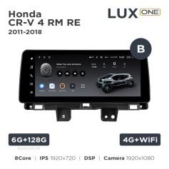 Radio samochodowe Teyes LUX ONE 4+32 Gb Honda CR-V 4 RM RE 2011-2018 (B) 12.3"