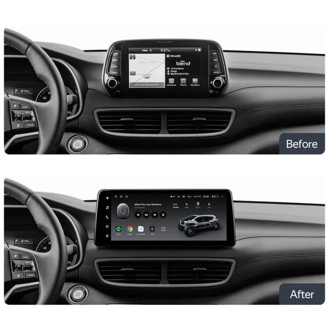 Radio samochodowe Teyes LUX ONE 6+128 Gb Hyundai Tucson (1 Din) 2018-2021 12.3"