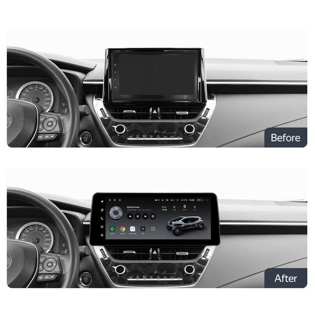 Radio samochodowe Teyes LUX ONE 4+32 Gb Toyota Corolla 12 E210 XP210 2018-2023 (A) 12.3"