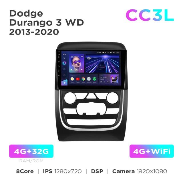 Radio samochodowe Teyes CC3L 4+32 Gb Dodge Durango 3 WD 2013-2020 9"